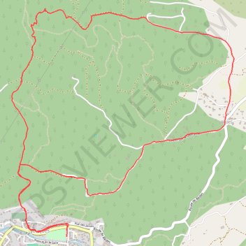 Itinéraire Jouques - Notre-Dame de Consolation, distance, dénivelé, altitude, carte, profil, trace GPS