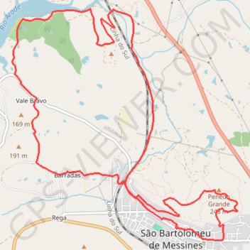 Itinéraire Path, distance, dénivelé, altitude, carte, profil, trace GPS