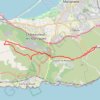 Itinéraire Le Vallon de Valtrède - Le Rove, distance, dénivelé, altitude, carte, profil, trace GPS