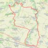 Itinéraire Cora - Chateau de Creully, distance, dénivelé, altitude, carte, profil, trace GPS