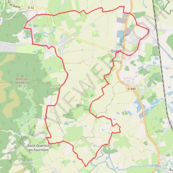 Itinéraire Le circuit du Tadorne, distance, dénivelé, altitude, carte, profil, trace GPS