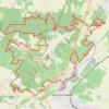 Itinéraire Montreuil - Bellay, distance, dénivelé, altitude, carte, profil, trace GPS