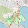 Itinéraire La Ciotat - Parc du Mugel, distance, dénivelé, altitude, carte, profil, trace GPS