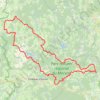 Itinéraire Balade, distance, dénivelé, altitude, carte, profil, trace GPS