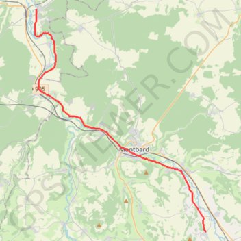 Itinéraire 16 ravieres - grignon 30, distance, dénivelé, altitude, carte, profil, trace GPS