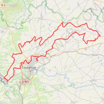 Itinéraire 69 km Domaine de la Guérie Gravel 2025, distance, dénivelé, altitude, carte, profil, trace GPS