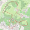Itinéraire Autour de Cénac, distance, dénivelé, altitude, carte, profil, trace GPS