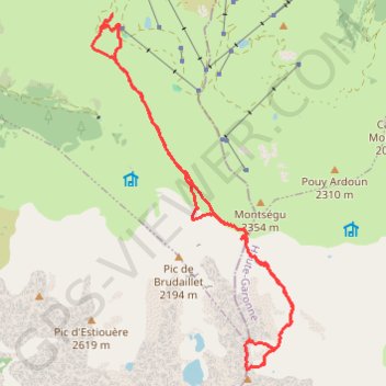 Itinéraire espingo.gpx, distance, dénivelé, altitude, carte, profil, trace GPS