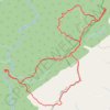 Itinéraire 🚶 Trace croisée quatre ,piton laroche, distance, dénivelé, altitude, carte, profil, trace GPS