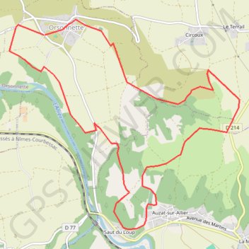Itinéraire VAL 264 b - Le Mustang, distance, dénivelé, altitude, carte, profil, trace GPS