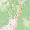 Itinéraire Pas de l'Œille, distance, dénivelé, altitude, carte, profil, trace GPS