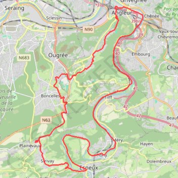 Itinéraire 20240727_083746.gpx, distance, dénivelé, altitude, carte, profil, trace GPS