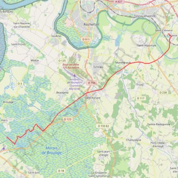 Itinéraire 2025-10-15-13-56-56, distance, dénivelé, altitude, carte, profil, trace GPS