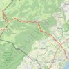 Itinéraire GR 5 : La Cure - Nyon, distance, dénivelé, altitude, carte, profil, trace GPS