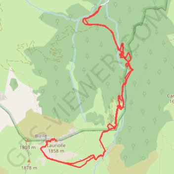 Itinéraire Le Lauriolle, distance, dénivelé, altitude, carte, profil, trace GPS
