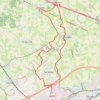 Itinéraire VTT B - Belgique, distance, dénivelé, altitude, carte, profil, trace GPS