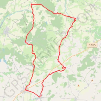 Itinéraire La Chapelotte - Les Aix-d'Angillon, distance, dénivelé, altitude, carte, profil, trace GPS