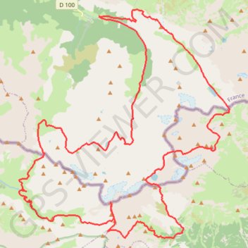 Itinéraire Haute Maurienne - Tour du Sommeiller, distance, dénivelé, altitude, carte, profil, trace GPS