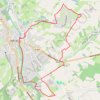 Itinéraire Nérac, la balade de Nazareth - Pays d'Albret, distance, dénivelé, altitude, carte, profil, trace GPS