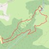 Itinéraire Les Sources de la Jordanne - Puy Mary Espace Trail, distance, dénivelé, altitude, carte, profil, trace GPS