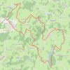 Itinéraire Les trois bourgs - Saint-Maixant, distance, dénivelé, altitude, carte, profil, trace GPS