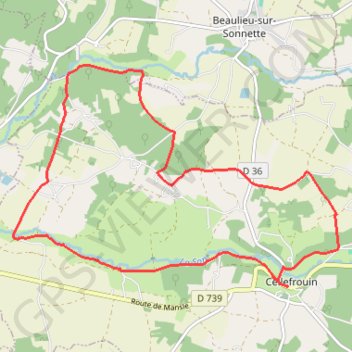 Itinéraire Sentier les vallées, distance, dénivelé, altitude, carte, profil, trace GPS