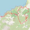 Itinéraire Tivolaggio - Campomoro, distance, dénivelé, altitude, carte, profil, trace GPS