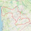 Itinéraire telethon les motos de franck, distance, dénivelé, altitude, carte, profil, trace GPS