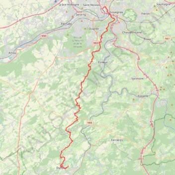Itinéraire 2022 - LRL - Trace Complète, distance, dénivelé, altitude, carte, profil, trace GPS