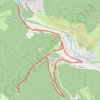 Itinéraire Ornans et la Vallée de la Loue - La Source Bleue, distance, dénivelé, altitude, carte, profil, trace GPS