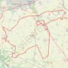 Itinéraire Circuit des Teillages - Hondschoote, distance, dénivelé, altitude, carte, profil, trace GPS