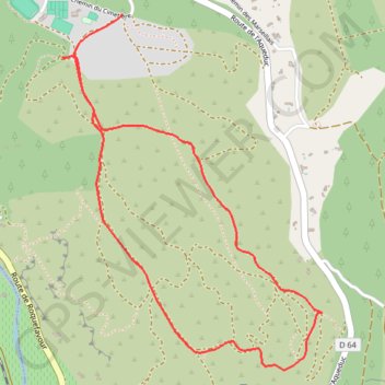 Itinéraire Plateau ventabren par laure et rémy, distance, dénivelé, altitude, carte, profil, trace GPS