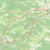 Itinéraire Camurac, distance, dénivelé, altitude, carte, profil, trace GPS