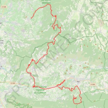 Itinéraire Raid dentelles de Montmirail, distance, dénivelé, altitude, carte, profil, trace GPS