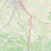 Itinéraire De Foix à Toulouse, distance, dénivelé, altitude, carte, profil, trace GPS