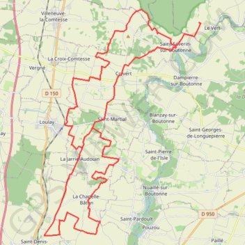 Itinéraire Essouvert, distance, dénivelé, altitude, carte, profil, trace GPS