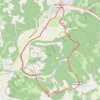 Itinéraire Autour de Lascaux - Montignac, distance, dénivelé, altitude, carte, profil, trace GPS