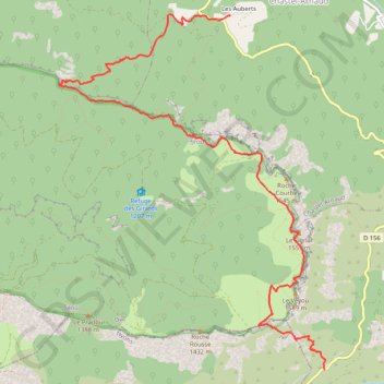 Itinéraire Autour des 3 becs Saillans Drôme, distance, dénivelé, altitude, carte, profil, trace GPS