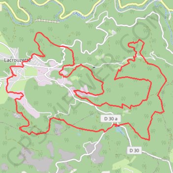 Itinéraire Ronde des Rochers, distance, dénivelé, altitude, carte, profil, trace GPS