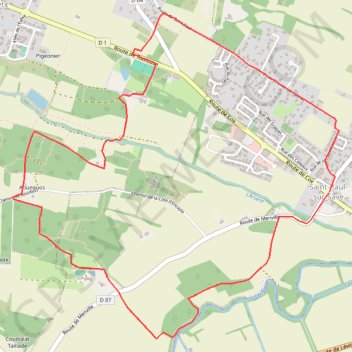 Itinéraire Randonnée depuis Saint-Paul-sur-Save, distance, dénivelé, altitude, carte, profil, trace GPS