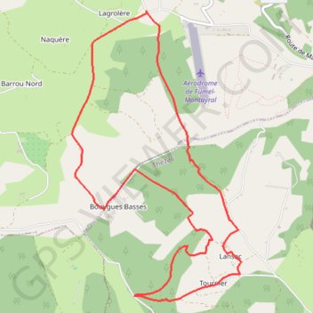 Itinéraire Montayral, dans les Combes de Bazérac et d'Escure - Pays de la vallée du Lot, distance, dénivelé, altitude, carte, profil, trace GPS