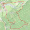 Itinéraire Boucle dans le Bois de Staneu et retour par le Château de Franchimont, distance, dénivelé, altitude, carte, profil, trace GPS