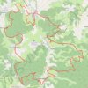 Itinéraire Montagnes Aspétoises, distance, dénivelé, altitude, carte, profil, trace GPS