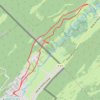 Itinéraire La Roche du Creux - Bois-d'Amont, distance, dénivelé, altitude, carte, profil, trace GPS