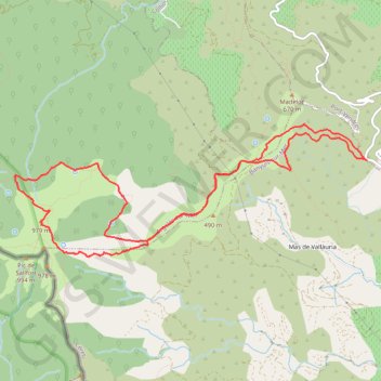 Itinéraire Gascon Sailfort, distance, dénivelé, altitude, carte, profil, trace GPS