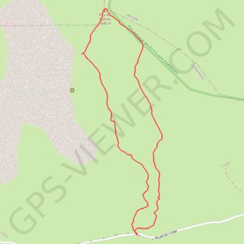 Itinéraire Puy de Manse, distance, dénivelé, altitude, carte, profil, trace GPS