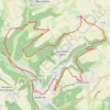 Itinéraire Trois vallées et trois monts - La Frenaye, distance, dénivelé, altitude, carte, profil, trace GPS