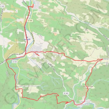 Itinéraire Le Leuc, distance, dénivelé, altitude, carte, profil, trace GPS