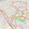 Itinéraire Entrainement semi-marathon à Reims, distance, dénivelé, altitude, carte, profil, trace GPS