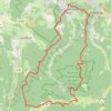 Itinéraire Au-dessus de Gerardmer, distance, dénivelé, altitude, carte, profil, trace GPS